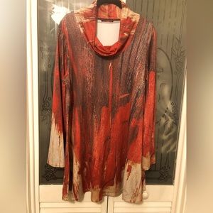 Women’s Cowl Neck Tunic XL